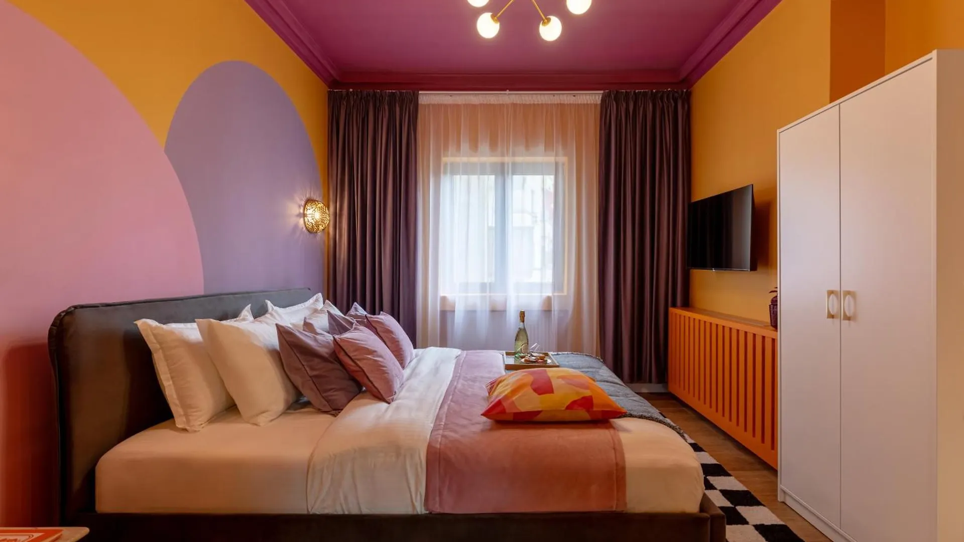 Wes Anderson In Bucharest Apartment