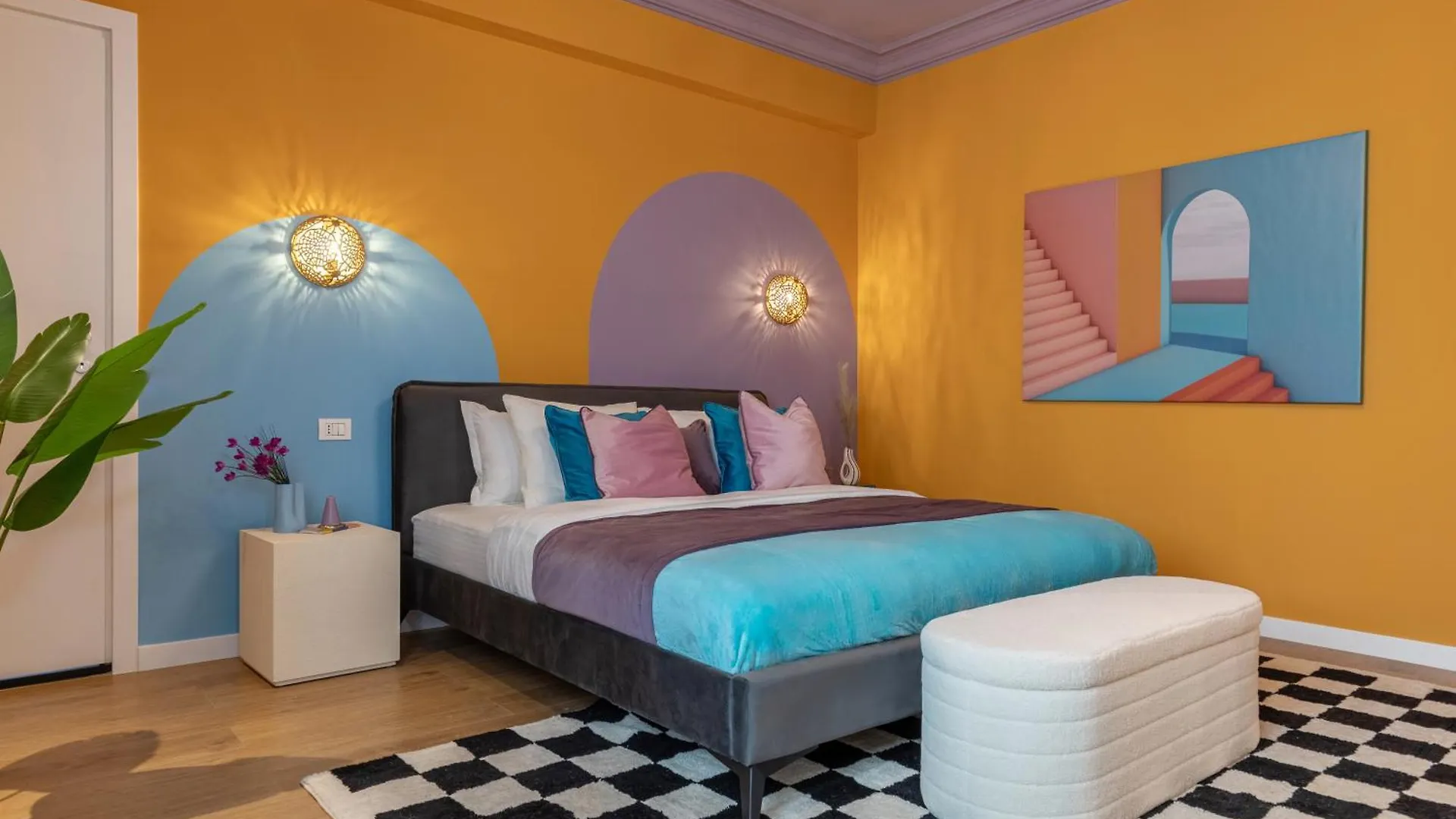 Wes Anderson In Bucharest Apartment
