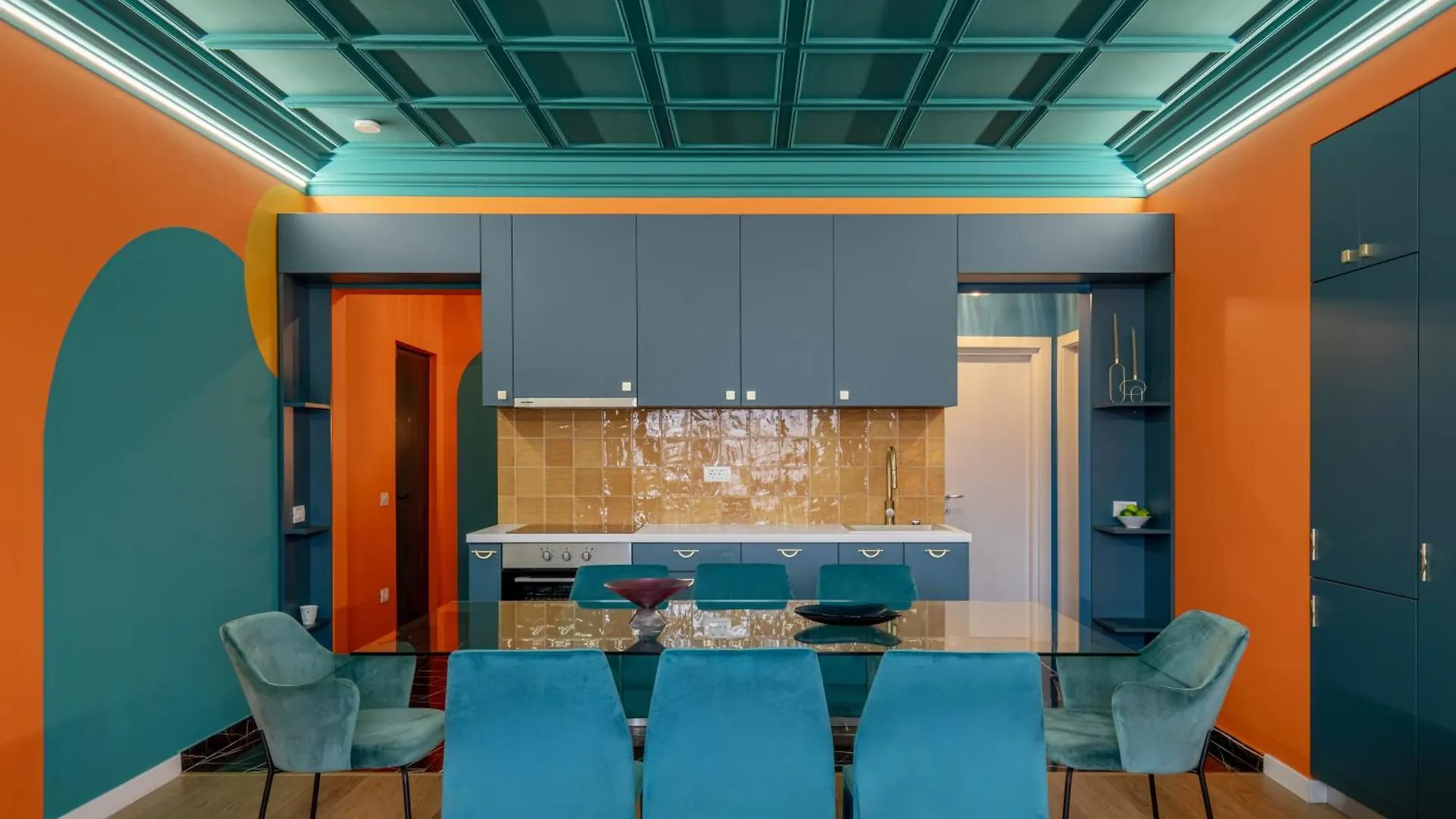 Wes Anderson In Bucharest Apartment