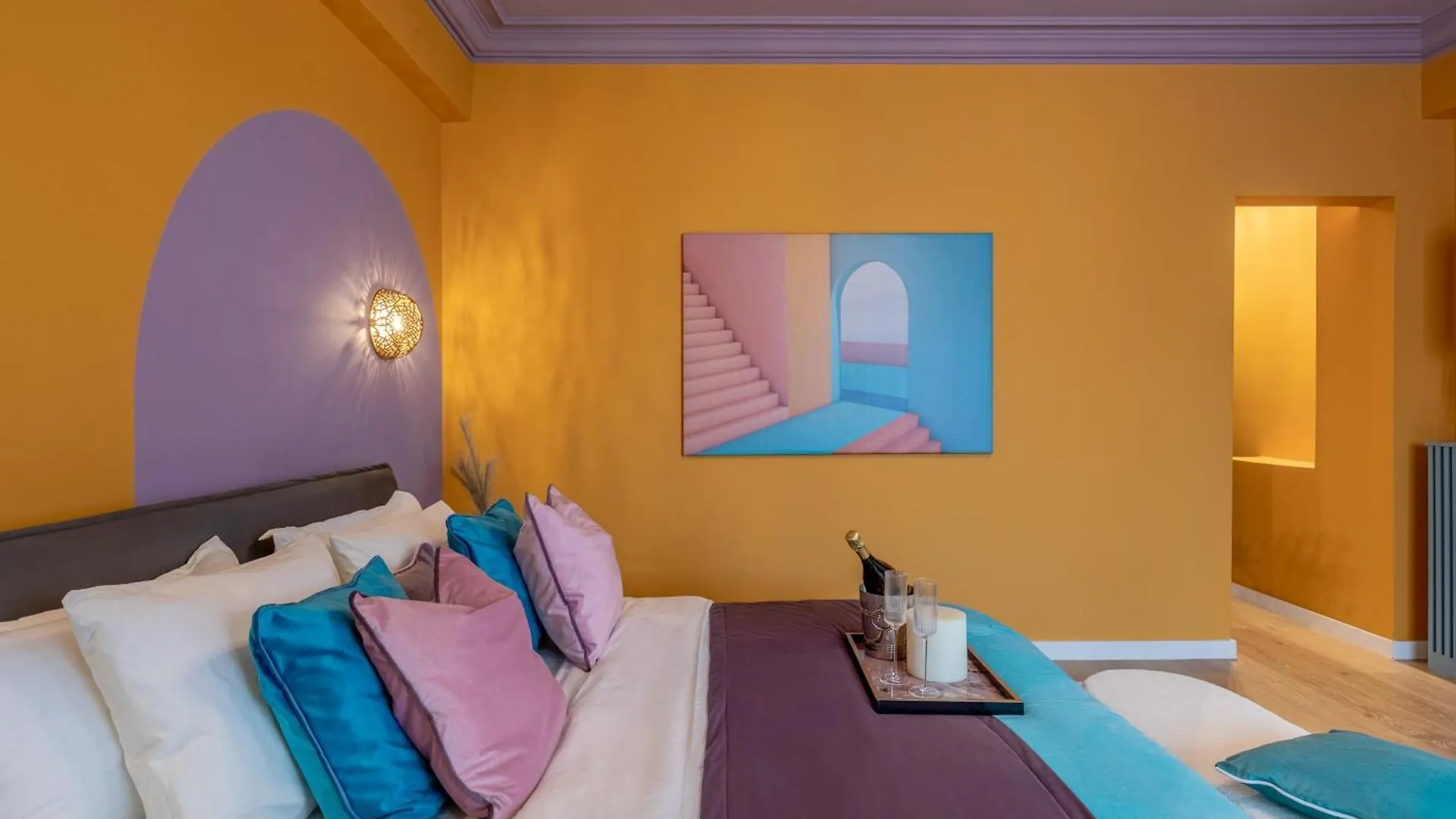 Wes Anderson In Bucharest Apartment