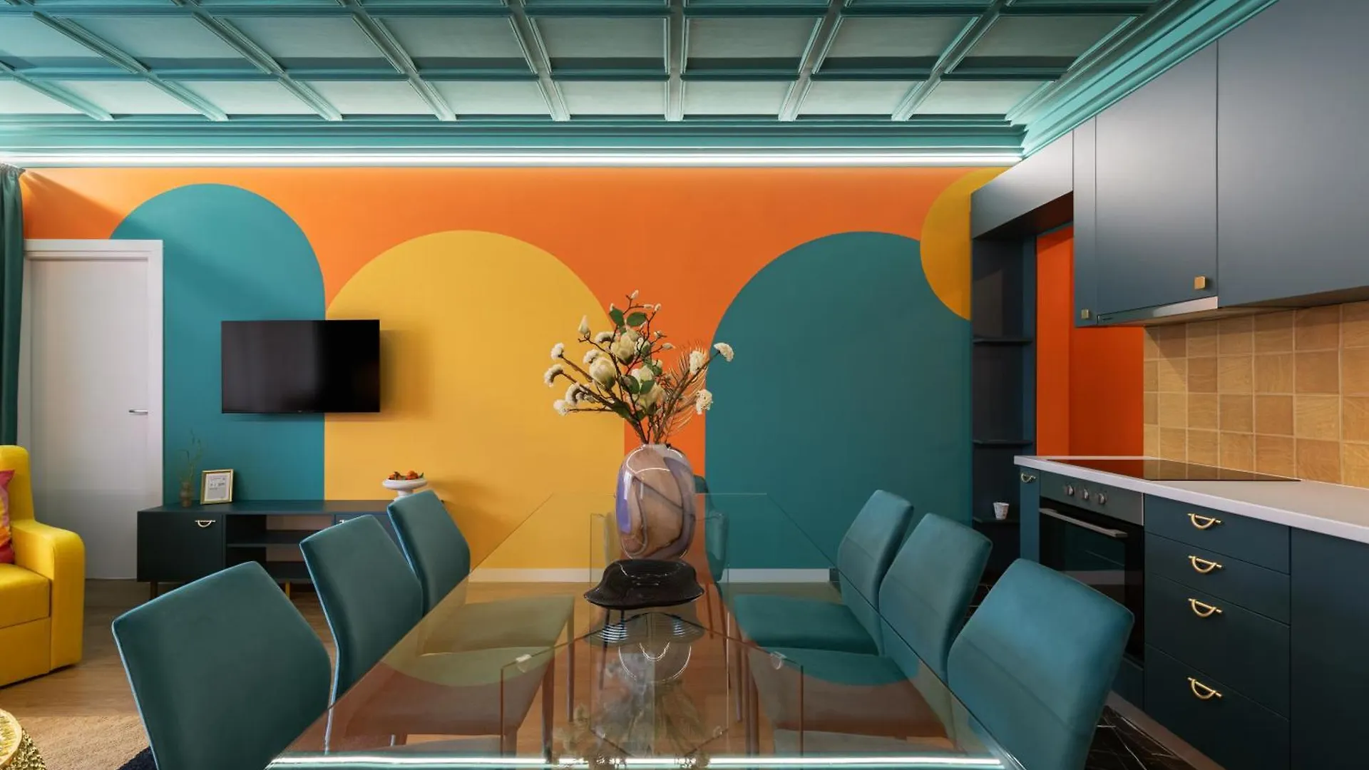 Wes Anderson In Bucharest Apartment
