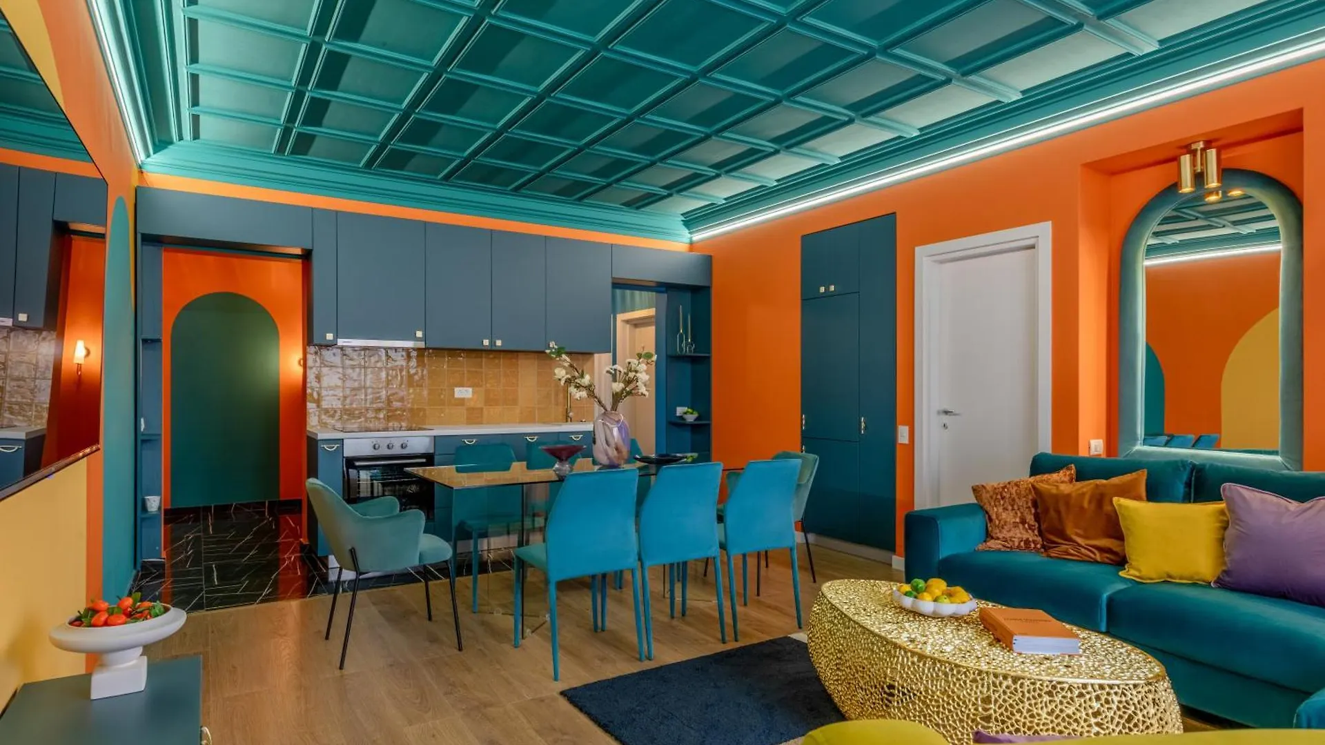 Wes Anderson In Bucharest Apartment