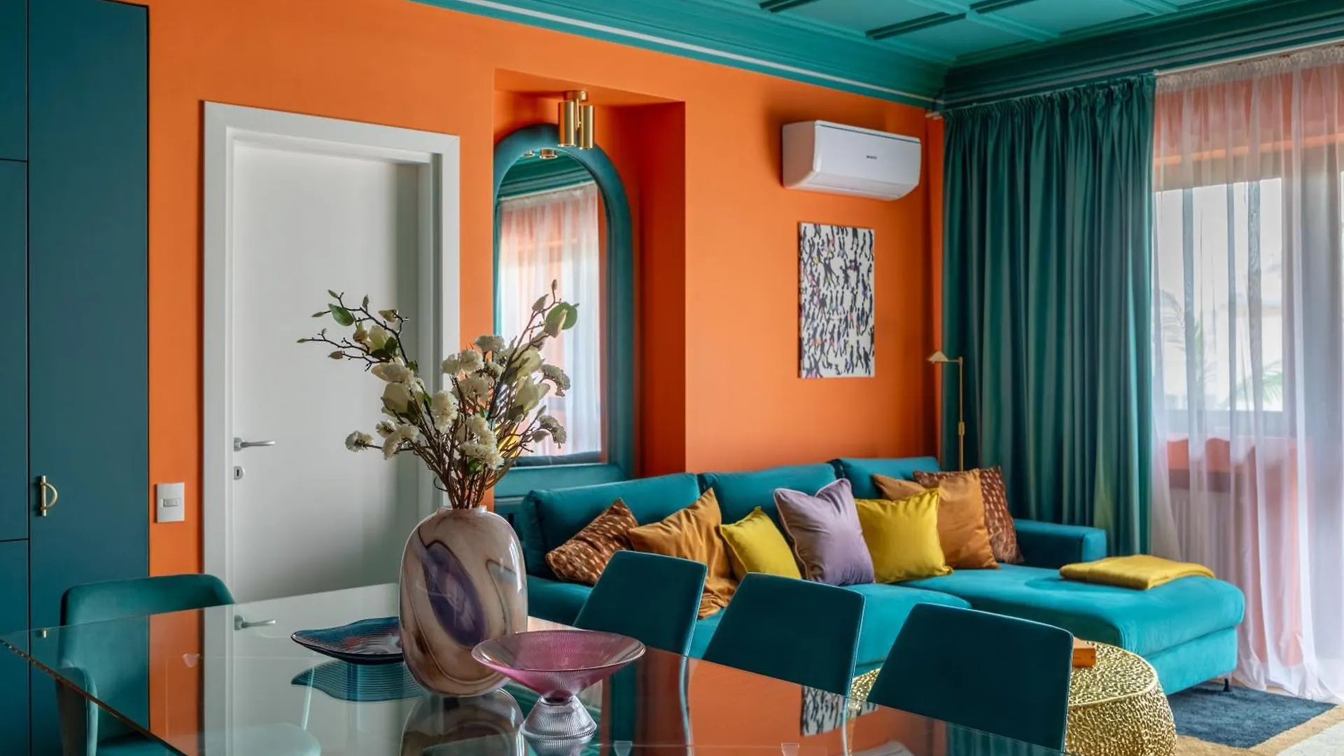 Wes Anderson In Bucharest Apartment