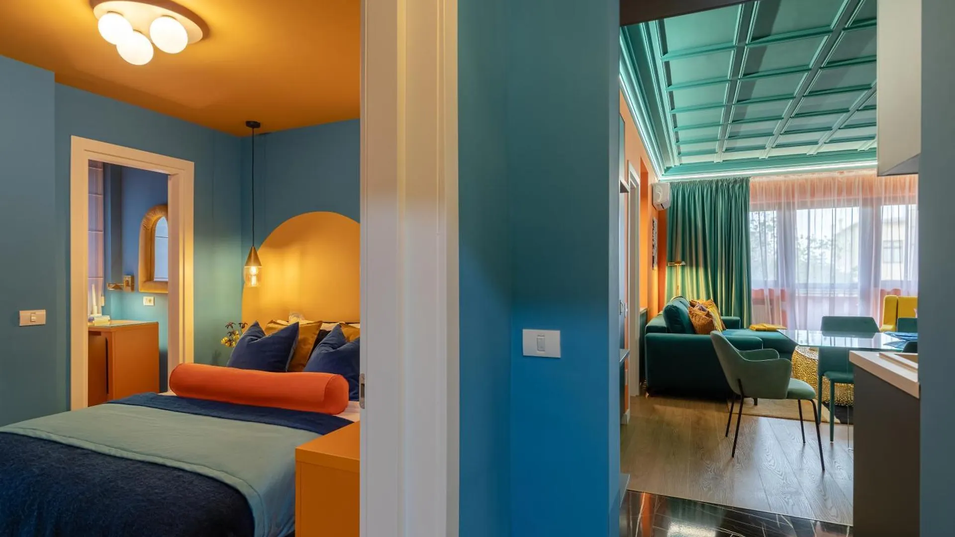 Wes Anderson In Bucharest Apartment